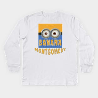 DESPICABLE MINION AMERICA MONTGOMERY Kids Long Sleeve T-Shirt